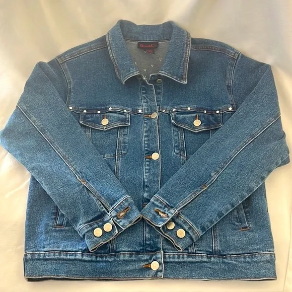 Jean Jacket (Embellished) / Denim & Co. / Host Pick - Picture 1 of 11